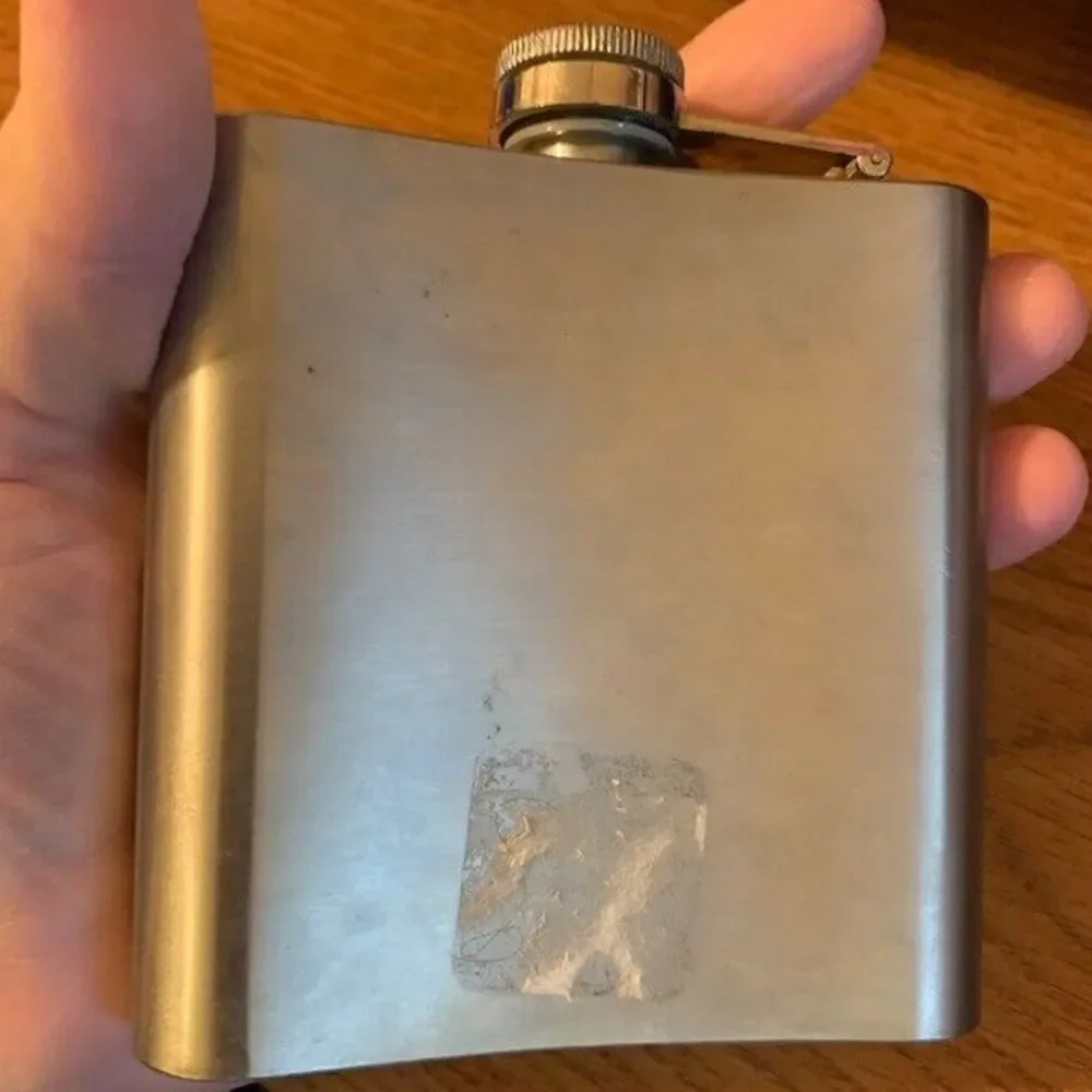 PENNSYLVANIA THE KEYSTONE STATE STAINLESS STEEL FLASK